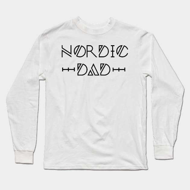 Nordic Dad Long Sleeve T-Shirt by johnnie2749